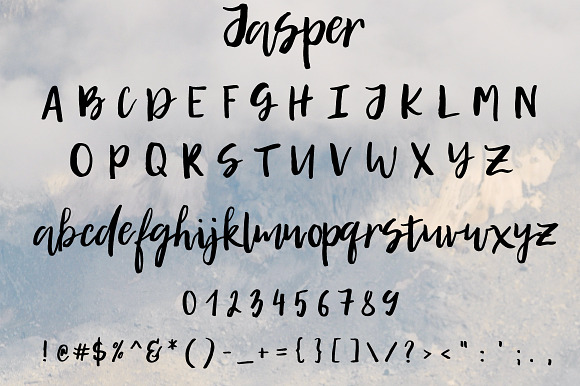 Jasper | Brush Font in Script Fonts - product preview 5