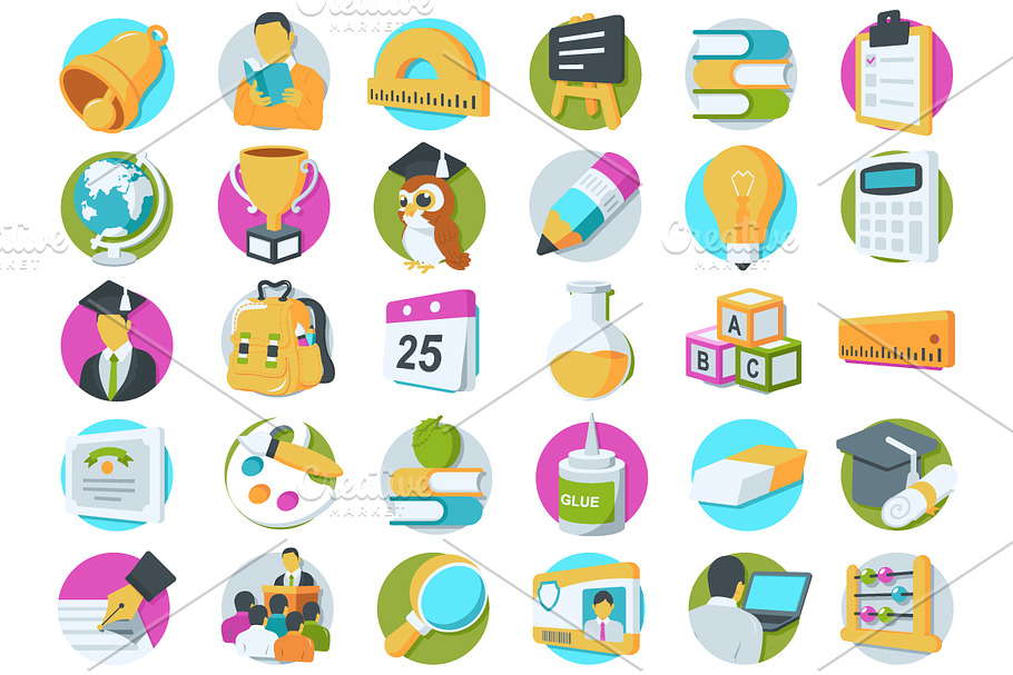 36 Education Icons 