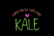 Kale - All Caps Font