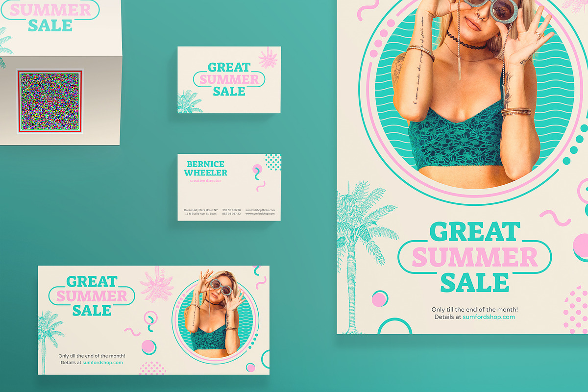 Print Pack | Great Summer Sale in Templates - product preview 8