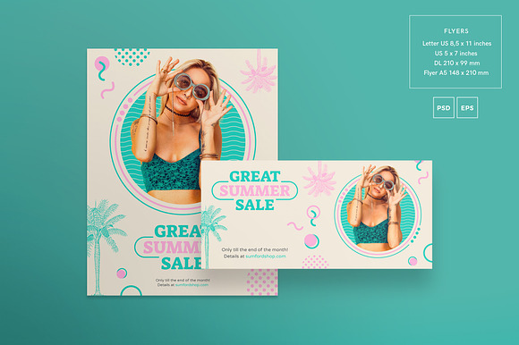 Print Pack | Great Summer Sale in Templates - product preview 3