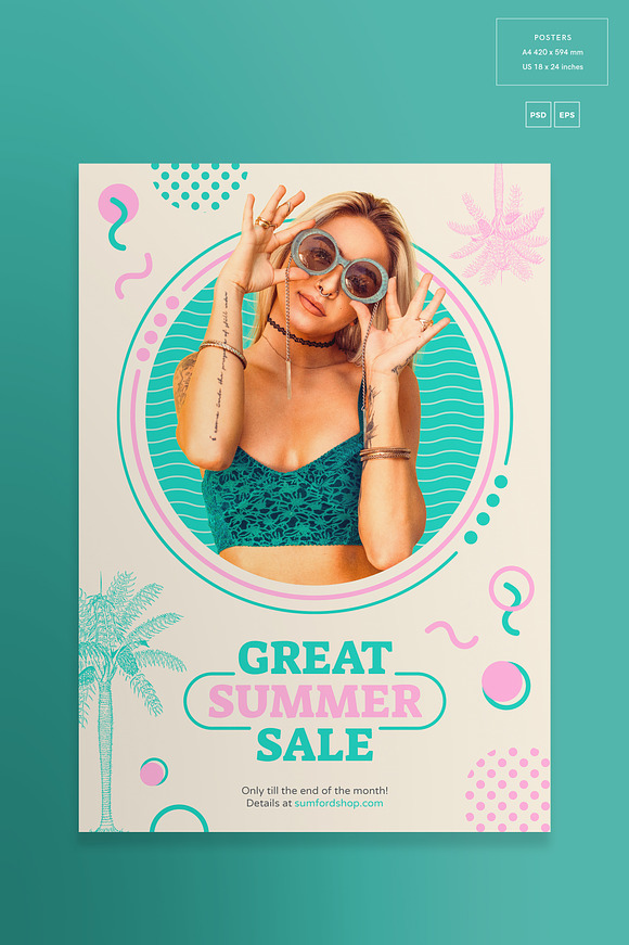 Print Pack | Great Summer Sale in Templates - product preview 5