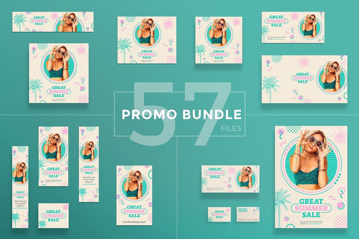 Promo Bundle | Great Summer Sale in Templates - product preview 8