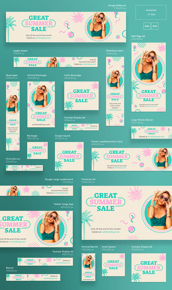 Promo Bundle | Great Summer Sale in Templates - product preview 6