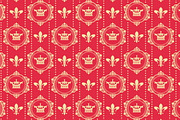 Royal red background