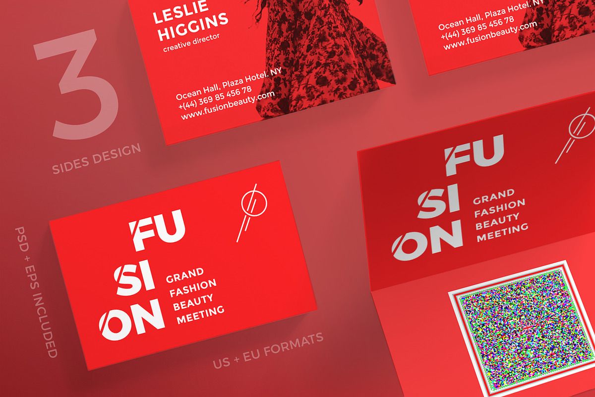 Business Cards | Fusion in Business Card Templates - product preview 8