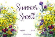 SALE! Watercolor summer smell