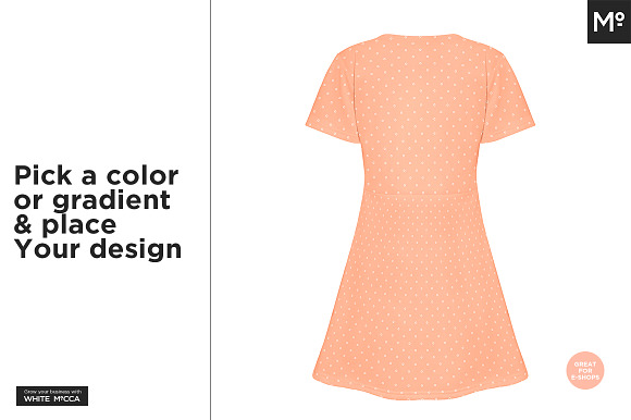 3 Types Women Dresses Mock-up in Product Mockups - product preview 6