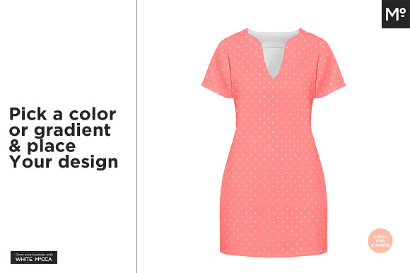 3 Types Women Dresses Mock-up in Product Mockups - product preview 7