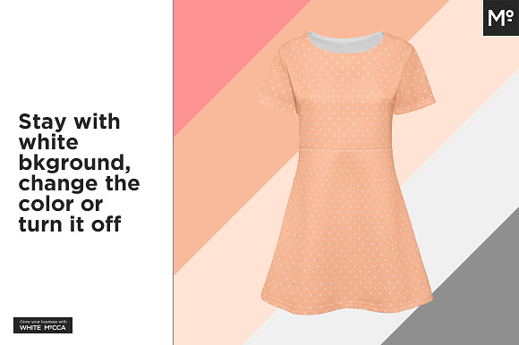3 Types Women Dresses Mock-up in Product Mockups - product preview 9
