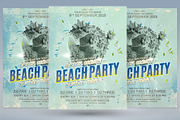 Beach Party Flyer