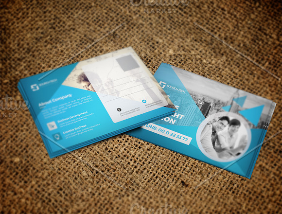 Postcard Template in Postcard Templates - product preview 6