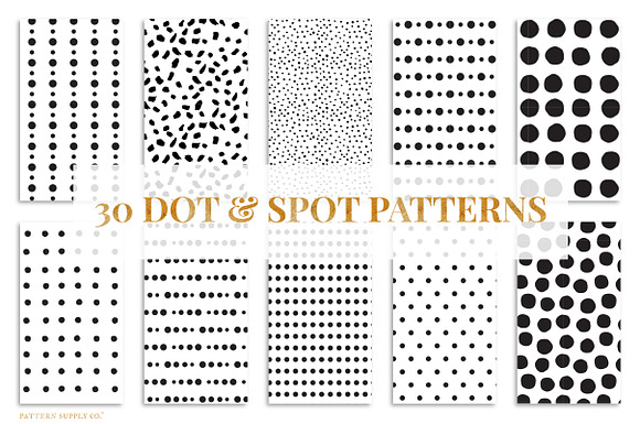 Dot & Spot Patterns in Patterns - product preview 1
