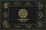 Flower studio. Logo Kit. Vol.02.
