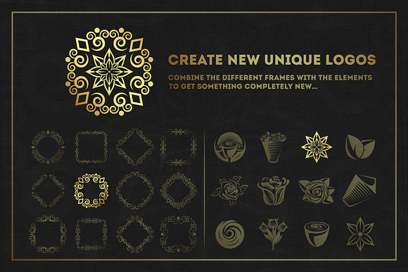 Flower studio. Logo Kit. Vol.02. in Logo Templates - product preview 4