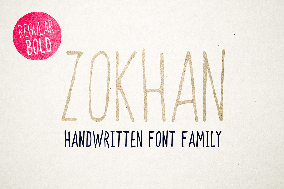Zokhan - Font Family in Display Fonts - product preview 8