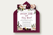 Bold & Stylish Floral Wedding Suite
