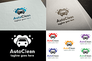 AutoClean Logo Template