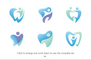 6 Dental Logo Bundle