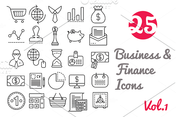 Business and Finance collection in Graphics - product preview 1