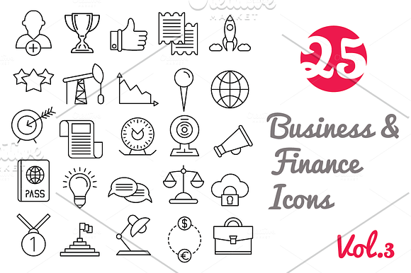 Business and Finance collection in Graphics - product preview 3
