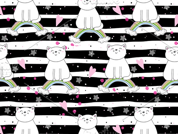 Cute cats collection! in Patterns - product preview 1