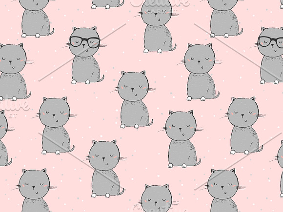 Cute cats collection! in Patterns - product preview 10