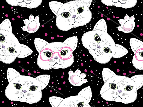 Cute cats collection! in Patterns - product preview 12