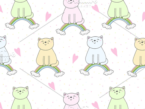 Cute cats collection! in Patterns - product preview 14