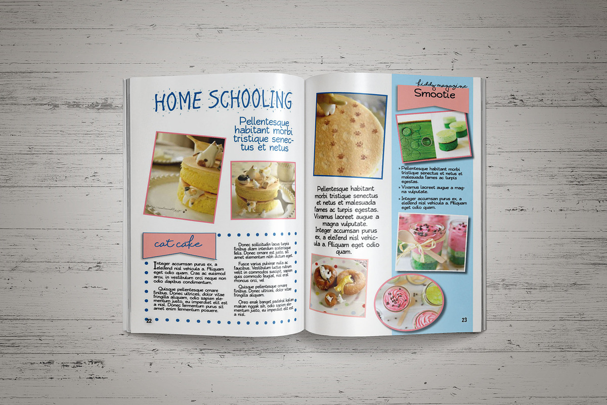 Cake Kid Magz in Magazine Templates - product preview 8