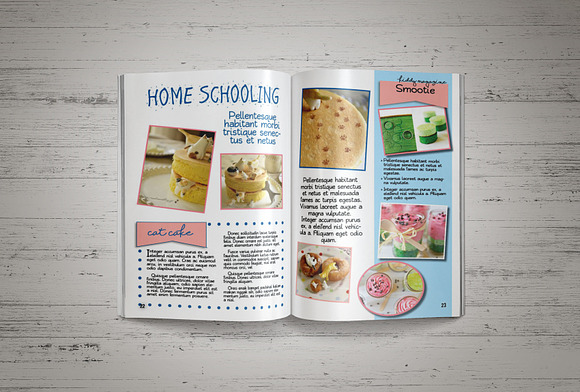 Cake Kid Magz in Magazine Templates - product preview 4