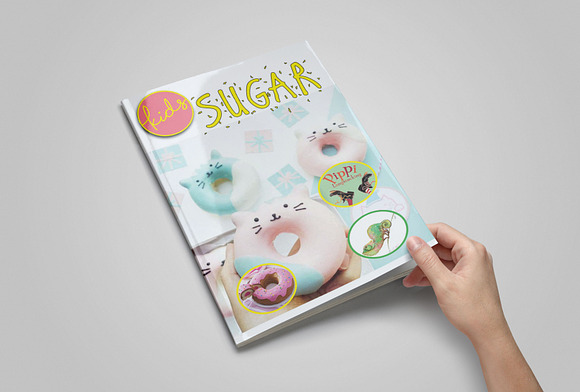 Cake Kid Magz in Magazine Templates - product preview 6