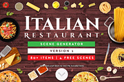 Italian Restaurant Scene Generator