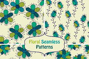 Vector seamless floral  Patterns
