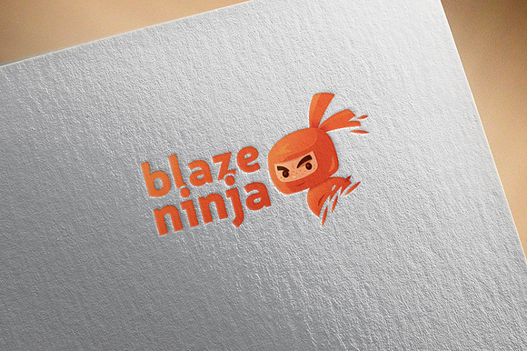 Blaze Ninja in Logo Templates - product preview 2