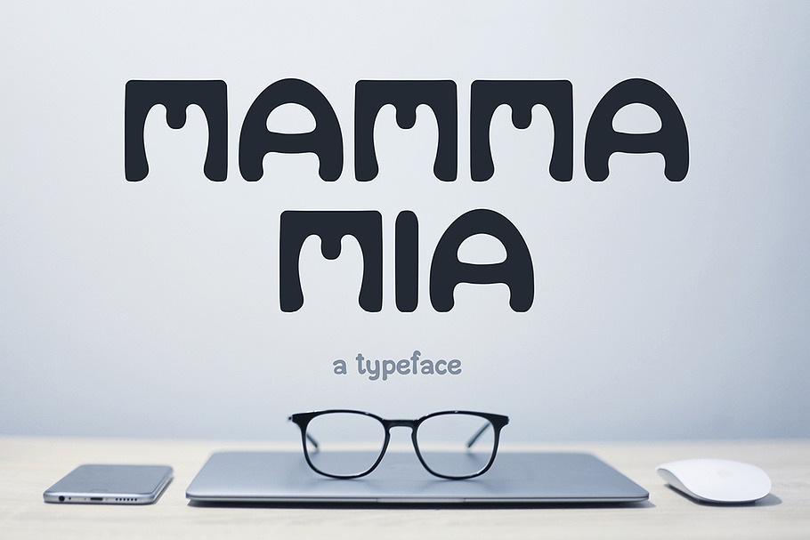 Mamma Mia / Fun Display Type in Display Fonts - product preview 8