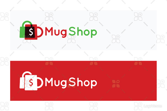 Mug Shop-Sublimation Product Logo in Logo Templates - product preview 1