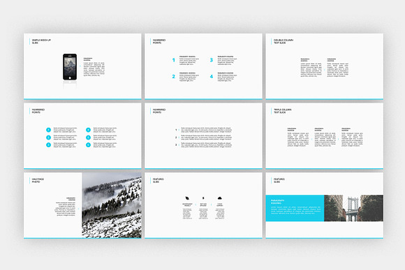 Axiom - Simple Presentation in PowerPoint Templates - product preview 3