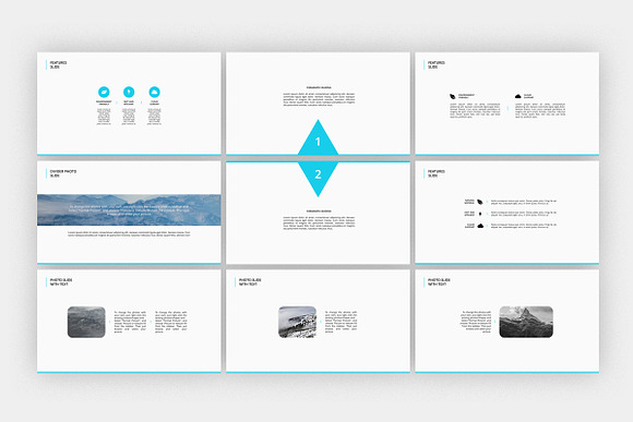 Axiom - Simple Presentation in PowerPoint Templates - product preview 4
