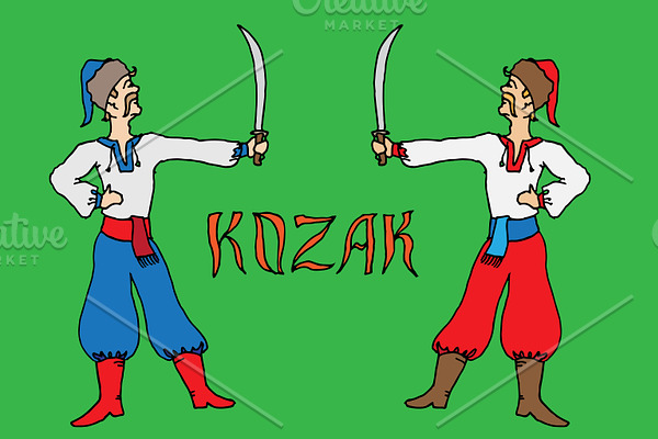 Kozak warrior set