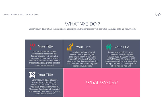 ADV Powerpoint Template in PowerPoint Templates - product preview 33