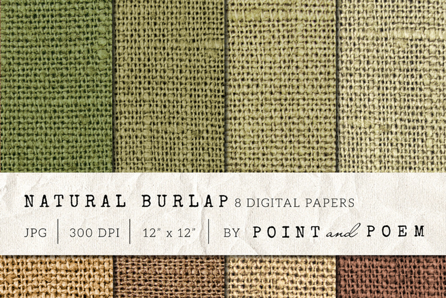 Burlap Textured Digital Paper