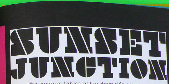Black-Out Stencil in Display Fonts - product preview 2