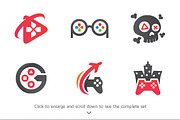 6 Gamer Logos