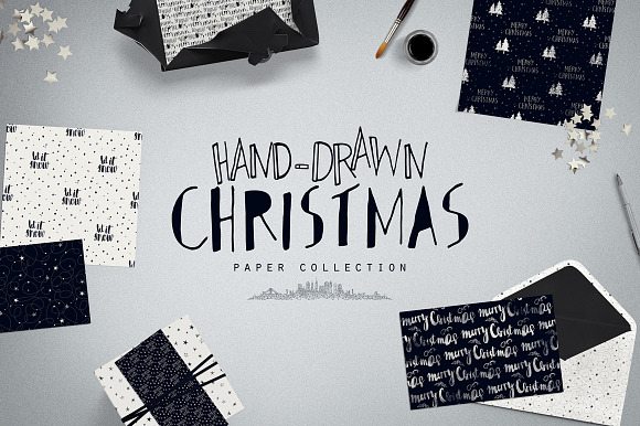 70% OFF Christmas Patterns Bundle in Patterns - product preview 12