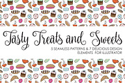 Tasty Treats & Sweets Pattern Set