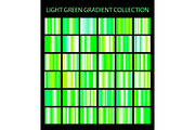 36 light green gradients