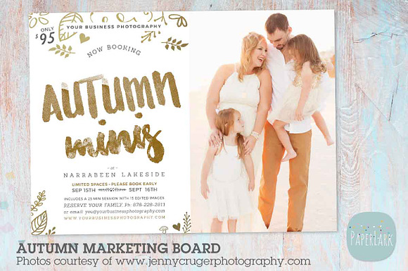 IW024 Fall Marketing Board in Flyer Templates - product preview 1