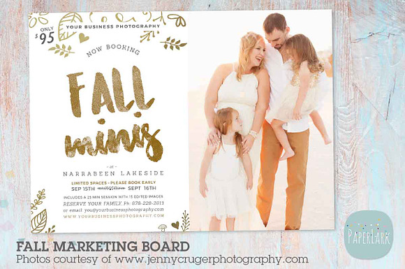 IW024 Autumn Marketing Board in Flyer Templates - product preview 1