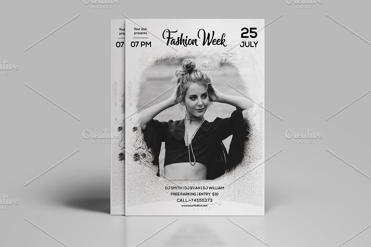 Fashion Week Flyer Template-V582 in Flyer Templates - product preview 8